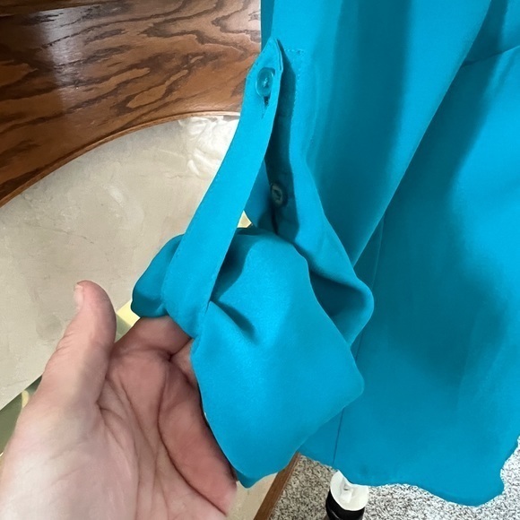 Express‎ Button Up Blouse NWOT Sz. XS - Picture 9 of 13